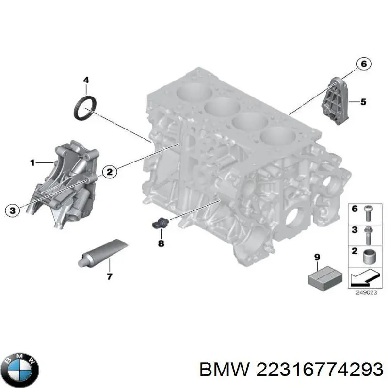  BMW 22316774293 preço, a partir de 8,34 USD