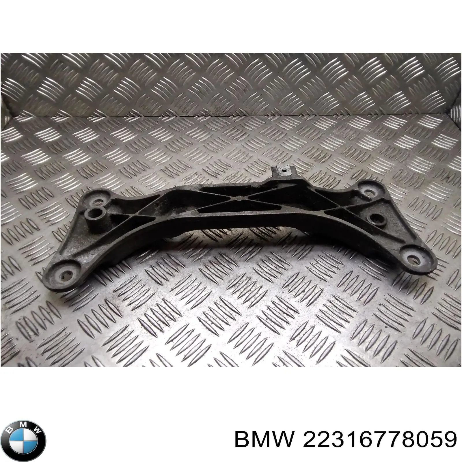 Compre 22316778059 BMW Viga de fixação da caixa de mudança