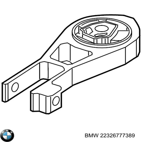 Compre 22326777389 BMW Coxim de transmissão (suporte da caixa de transferência)