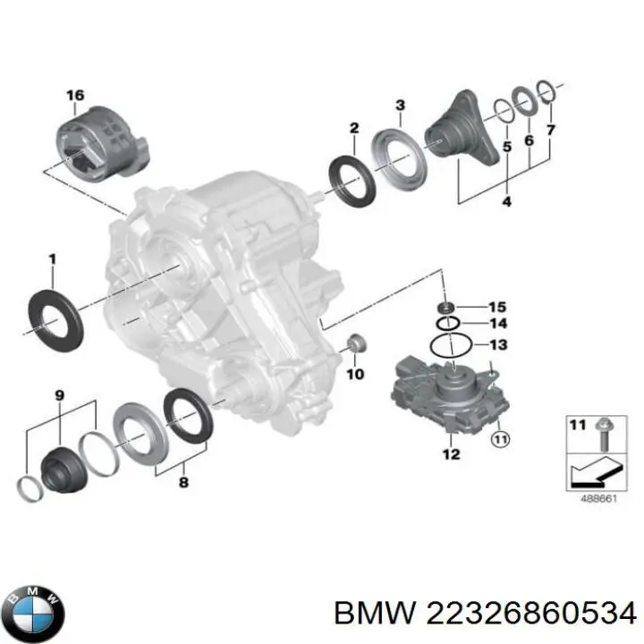 Coxim de transmissão (suporte da caixa de mudança) BMW 22326860534 preço, a partir de 136,34 USD