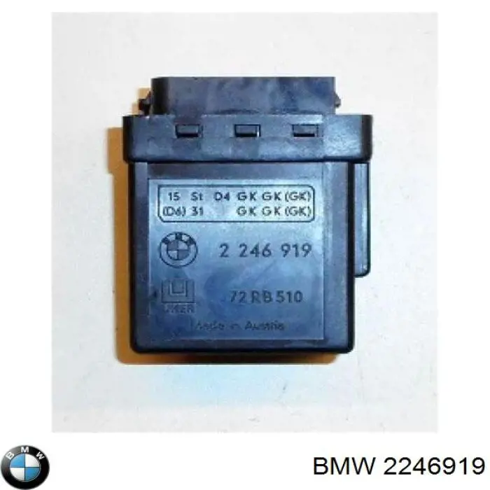 Compre 2246919 BMW Relê das velas de incandescência