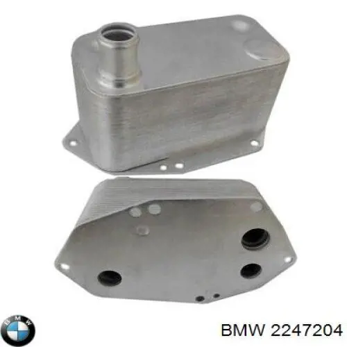 2247204 BMW Radiador de óleo