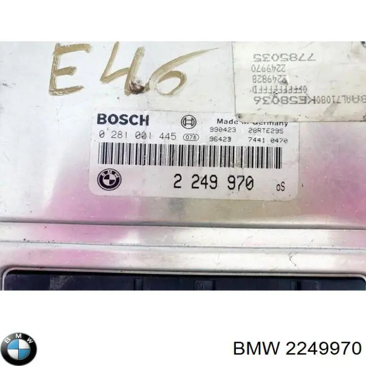 Módulo de direção (Centralina eletrônica) de motor BMW 2249970 preço, a partir de 52,97 USD