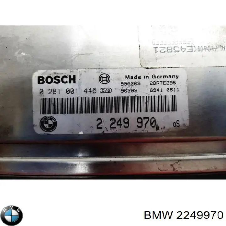 2249970 BMW Módulo de direção (Centralina eletrônica) de motor