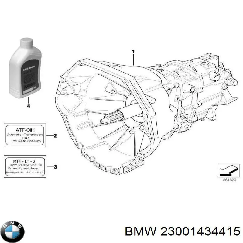 2200066490 BMW Caixa de Mudança montada (caixa mecânica de velocidades)
