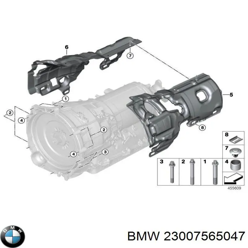 23007565047 BMW Parafuso de cabeça de motor (CBC)