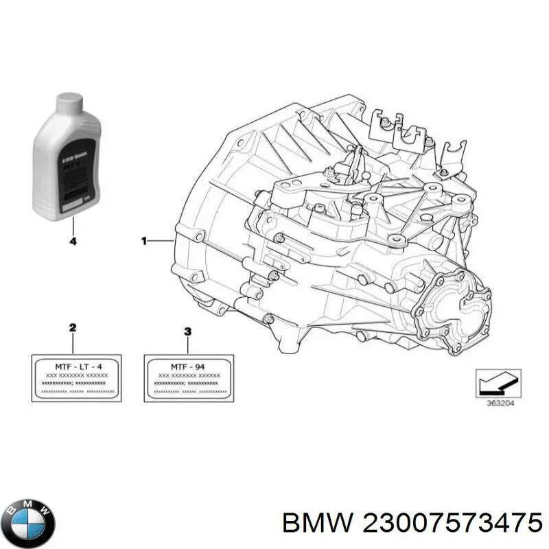 756872104 BMW Caixa de Mudança montada (caixa mecânica de velocidades)