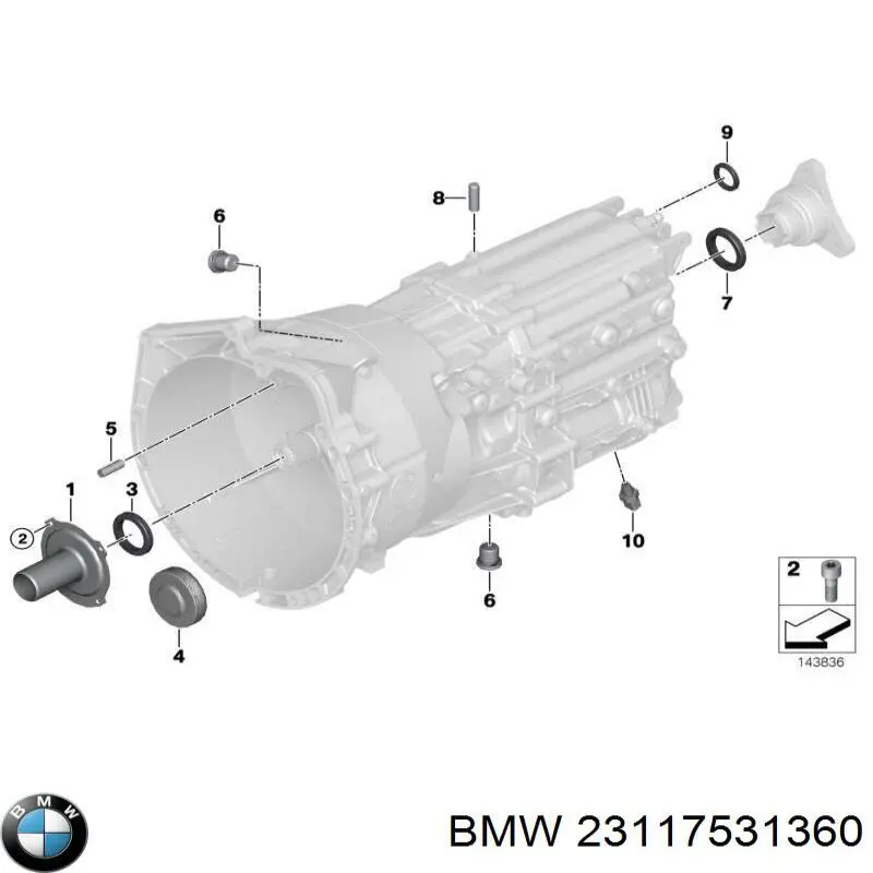 Vedação dianteira de cambota de motor BMW 23117531360 preço, a partir de 31,82 USD
