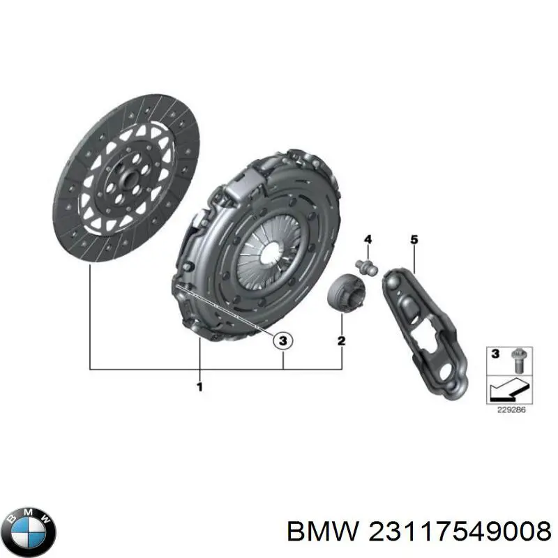 23117549008 BMW Vedação da Caixa Automática de Mudança (de árvore de saída/primária)