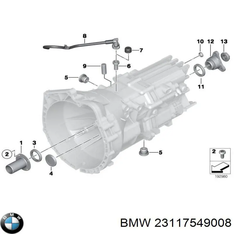 Vedação da Caixa Automática de Mudança (de árvore de saída/primária) BMW 23117549008 preço, a partir de 32,30 USD