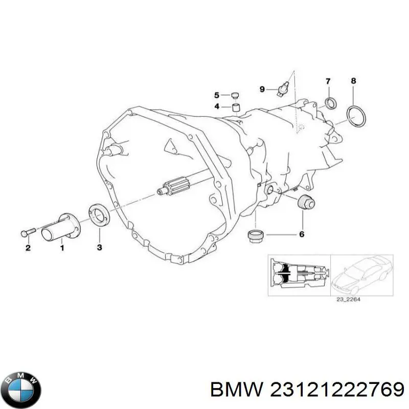 Bucim da Caixa Automática de Mudança (de árvore de saída/secundária) Land Rover LR002929 preço, a partir de 5,12 USD
