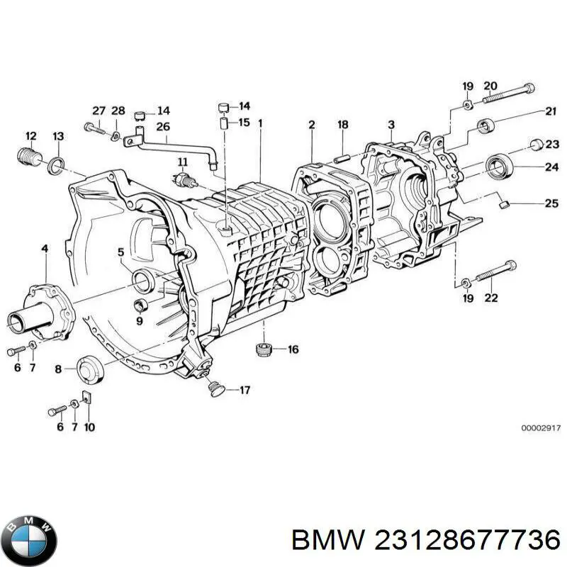 Compre 23128677736 BMW Bucim de ligação de mudança