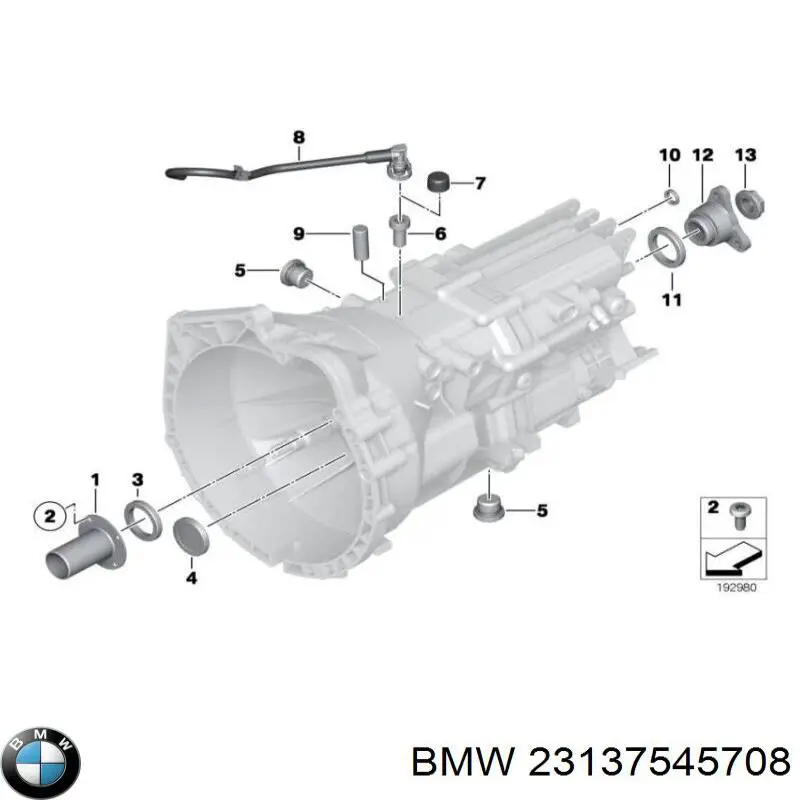 23137545708 BMW Parafuso de cabeça de motor (CBC)