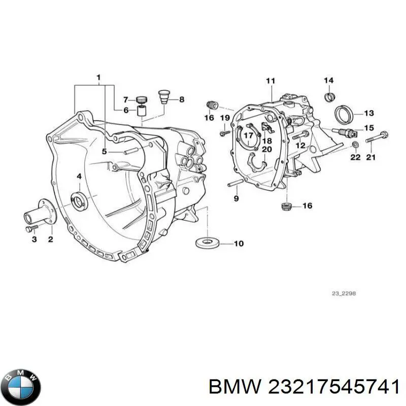 23217545741 BMW 