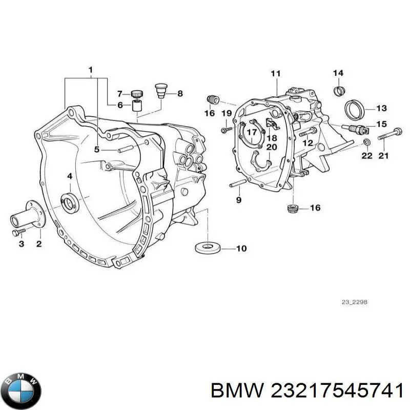 Compre 23217545741 BMW 