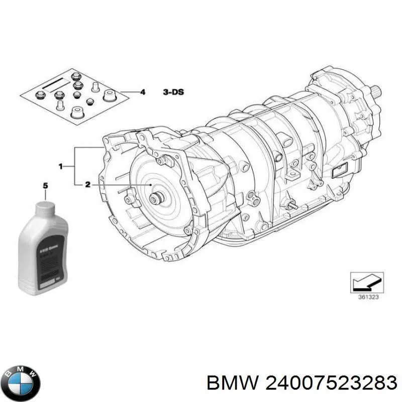  Caixa Automática de Mudança montada BMW 3 sedan (E46) (1998 - 2005) 