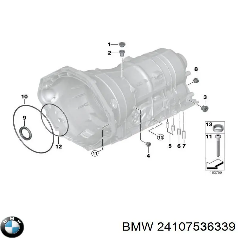 Kit de reparação da Caixa Automática de Mudança BMW 24107536339 preço, a partir de 15,20 USD