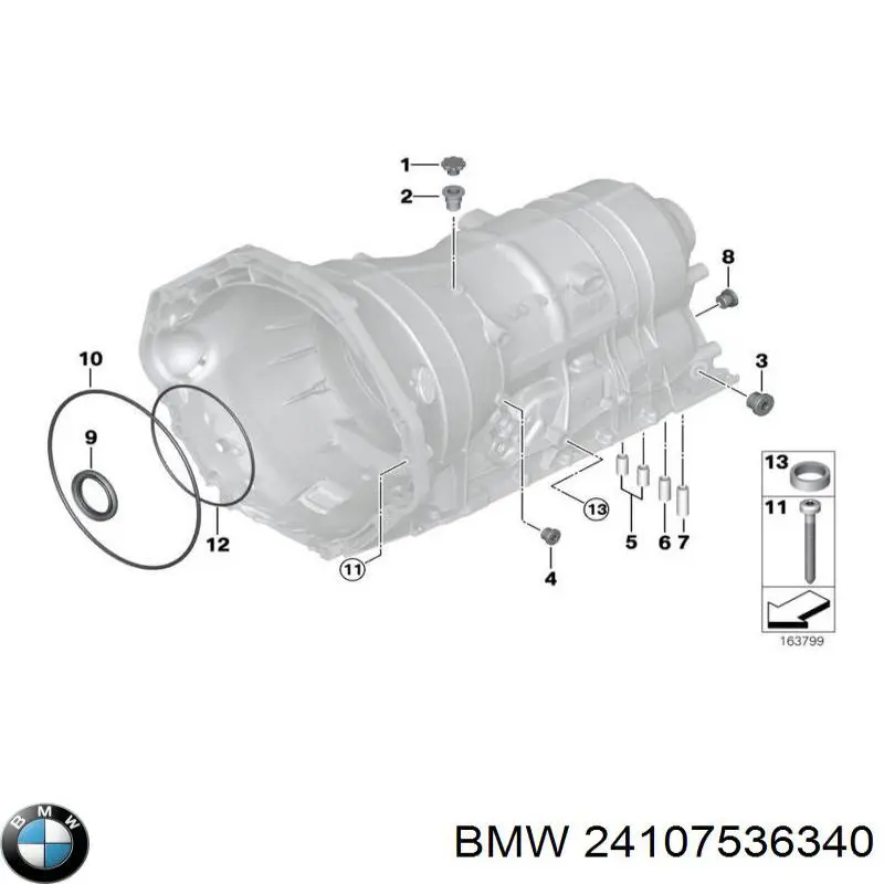 Kit de reparação da Caixa Automática de Mudança BMW 24107536340 preço, a partir de 18,14 USD