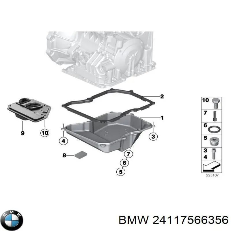 Vedante de panela da Caixa Automática de Mudança/Caixa Mecânica de Mudança BMW 24117566356 preço, a partir de 17,47 USD