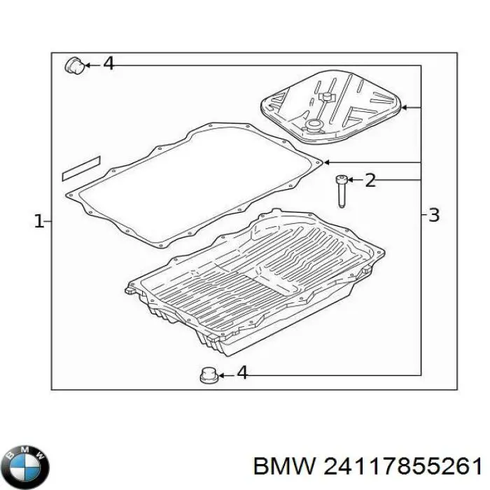 Cárter da Caixa Automática de Mudança BMW 24117855261 preço, a partir de 499,40 USD
