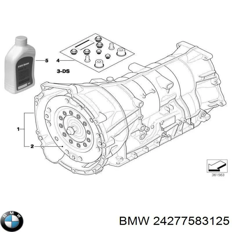 1071298007 ZF Parts Kit de reparação da Caixa Automática de Mudança
