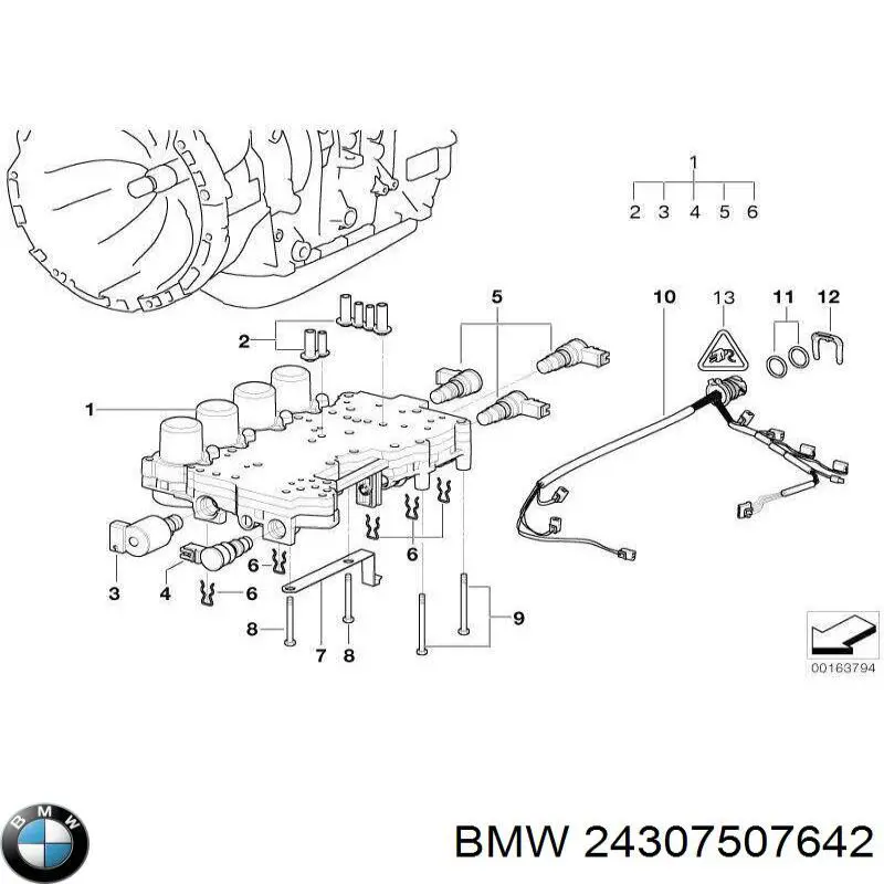 24307507642 BMW Unidade hidráulica da Caixa Automática de Mudança