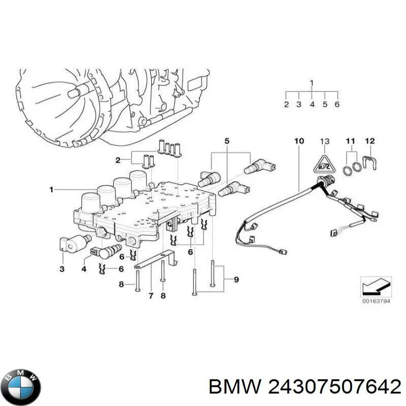 Unidade hidráulica da Caixa Automática de Mudança BMW 24307507642 preço, a partir de 2042,86 USD