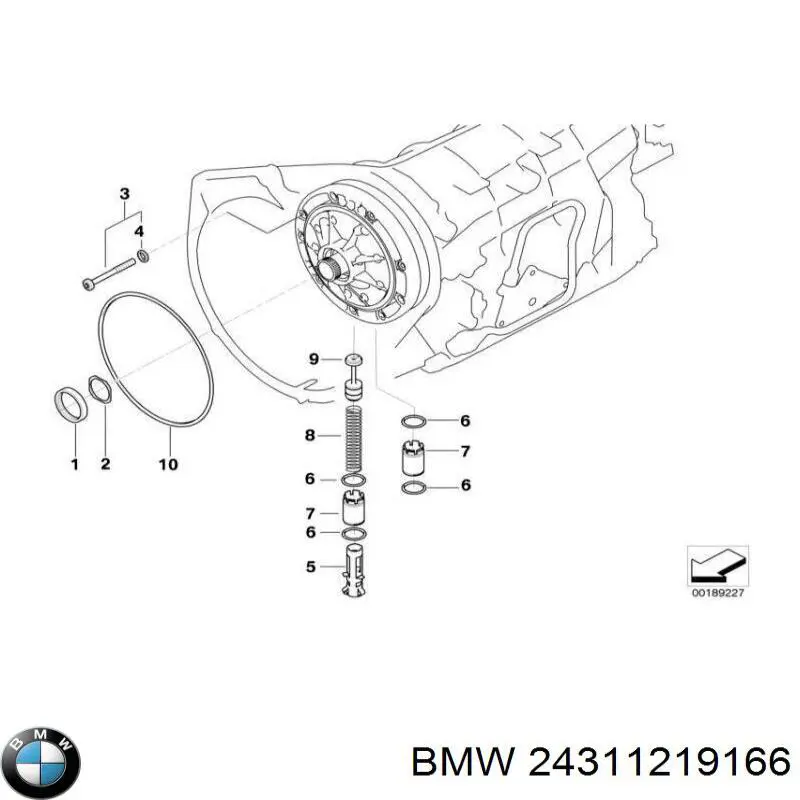 Vedante (anel) de bomba de óleo da Caixa Automática de Mudança BMW 24311219166 preço, a partir de 23,34 USD