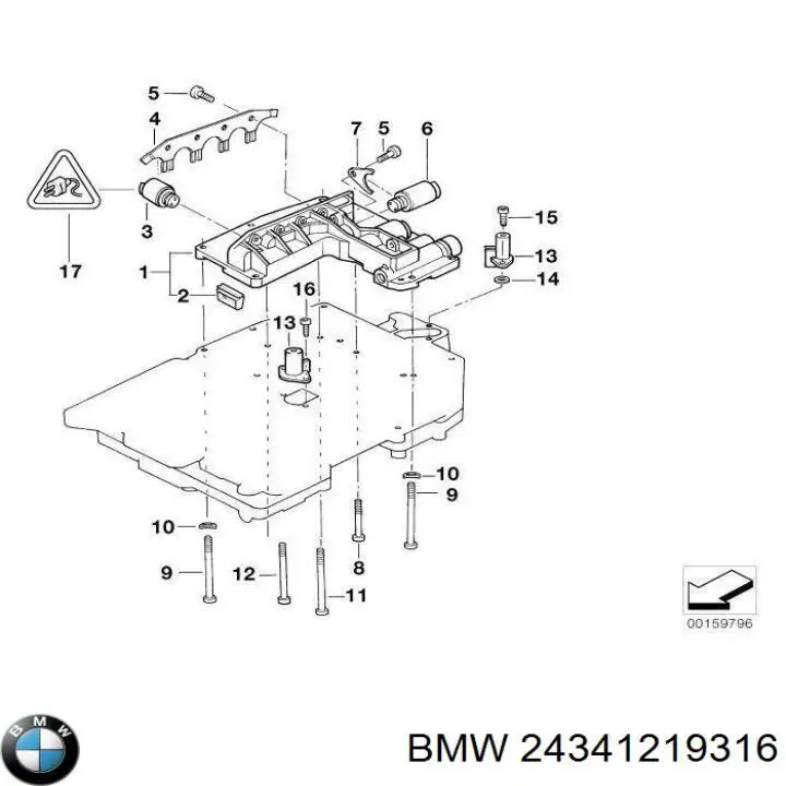 0501311086 ZF Parts Sensor de velocidade