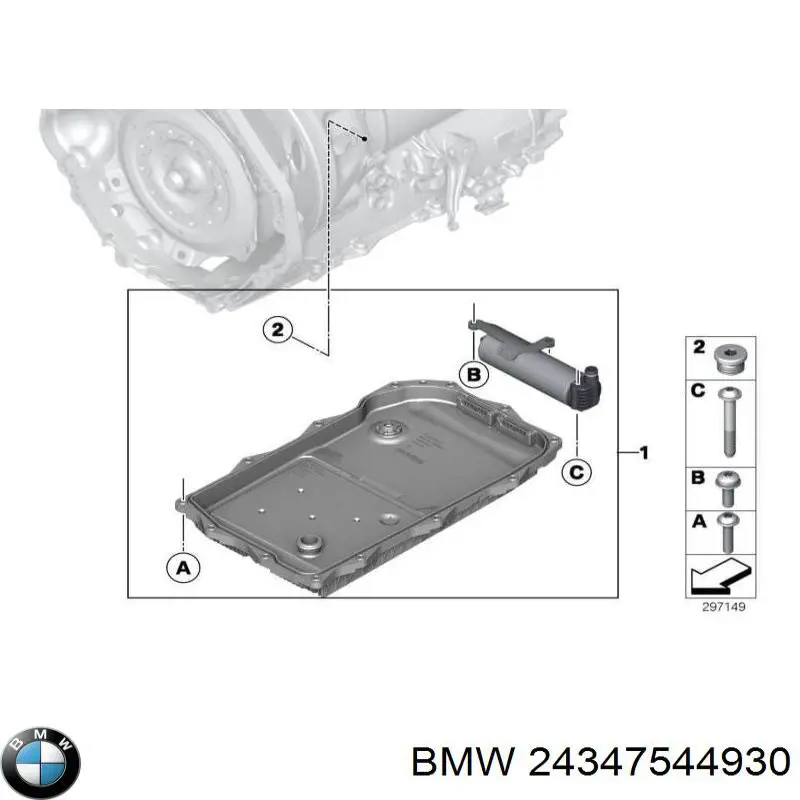 Kit de reparação da Caixa Automática de Mudança BMW 24347544930 preço, a partir de 392,57 USD