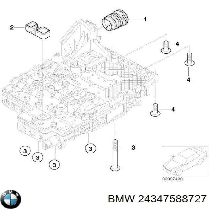 Vedante de panela da Caixa Automática de Mudança/Caixa Mecânica de Mudança BMW 24347588727 preço, a partir de 11,59 USD