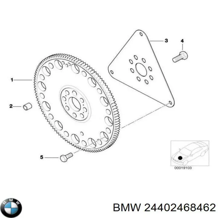  BMW 24402468462 preço, a partir de 93,86 USD