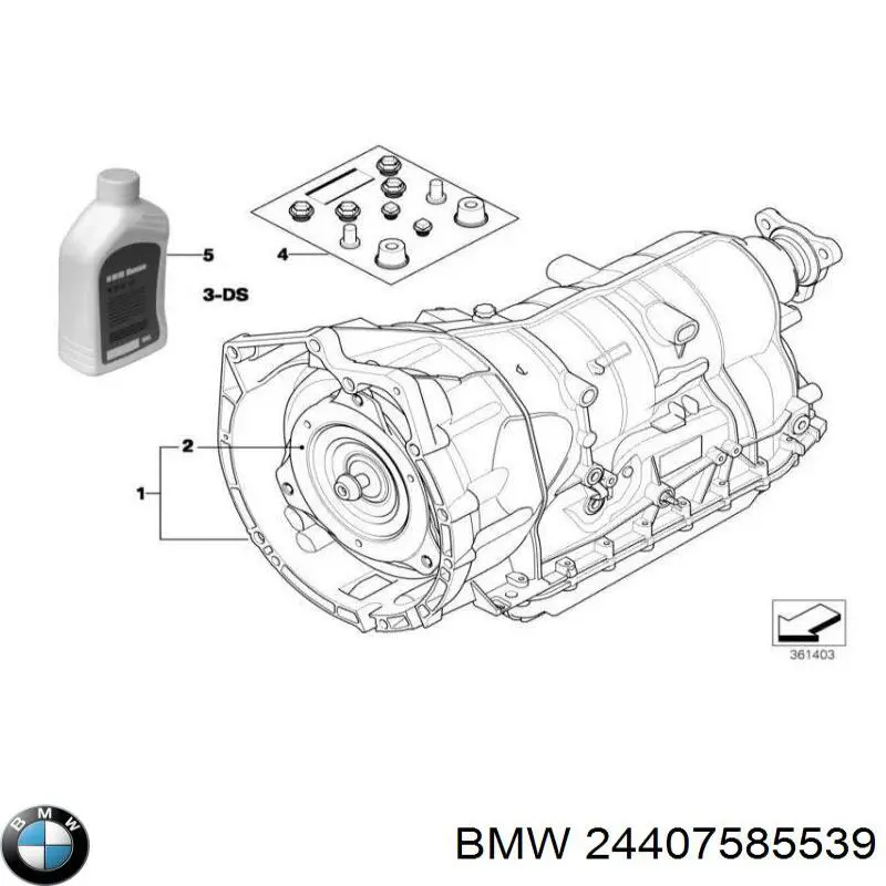 Conversor de binário da Caixa Automática de Mudança BMW 24407585539 preço, a partir de 1318,57 USD