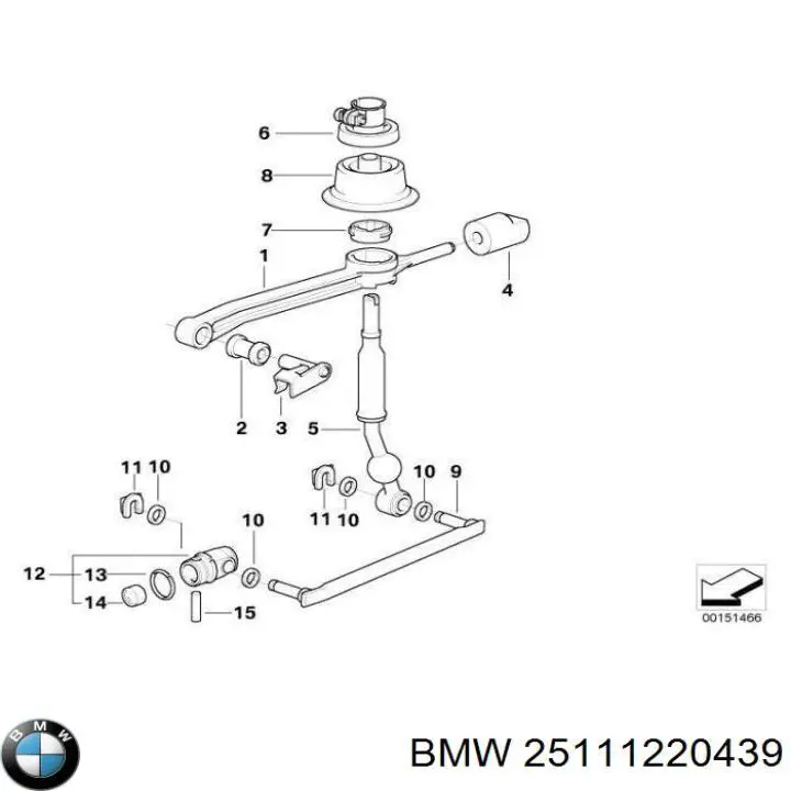 Compre 24117 3RG Barra de ligação da Caixa Automática de Mudança