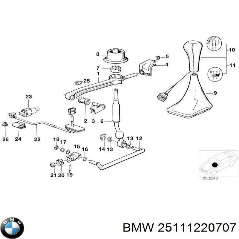 Compre 25111220707 BMW 