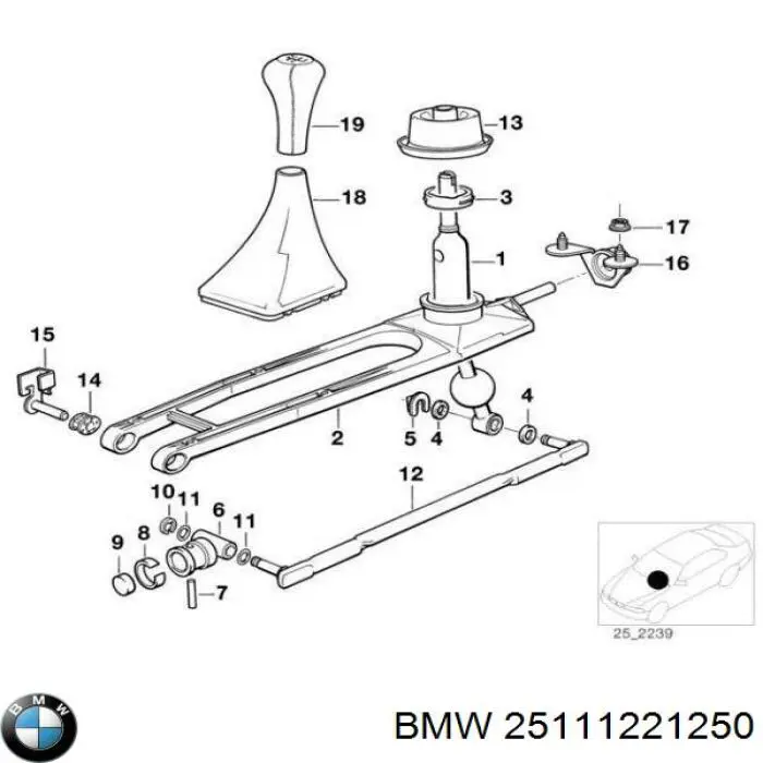 Compre 25111221250 BMW 