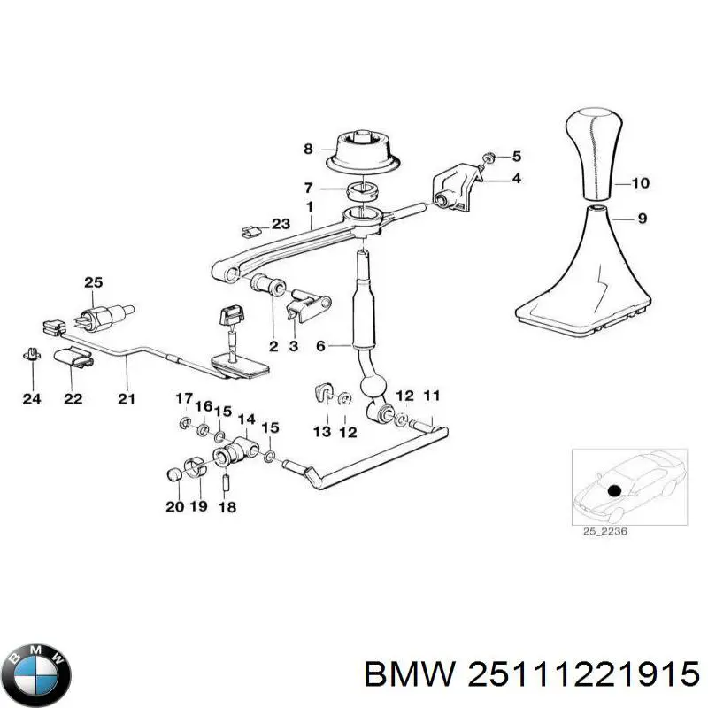  BMW 25111221915 preço, a partir de 272,22 USD