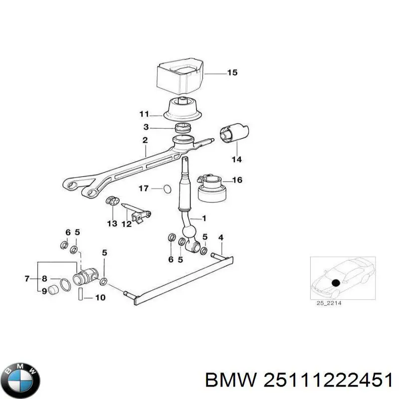  BMW 25111222451 preço, a partir de 1,92 USD