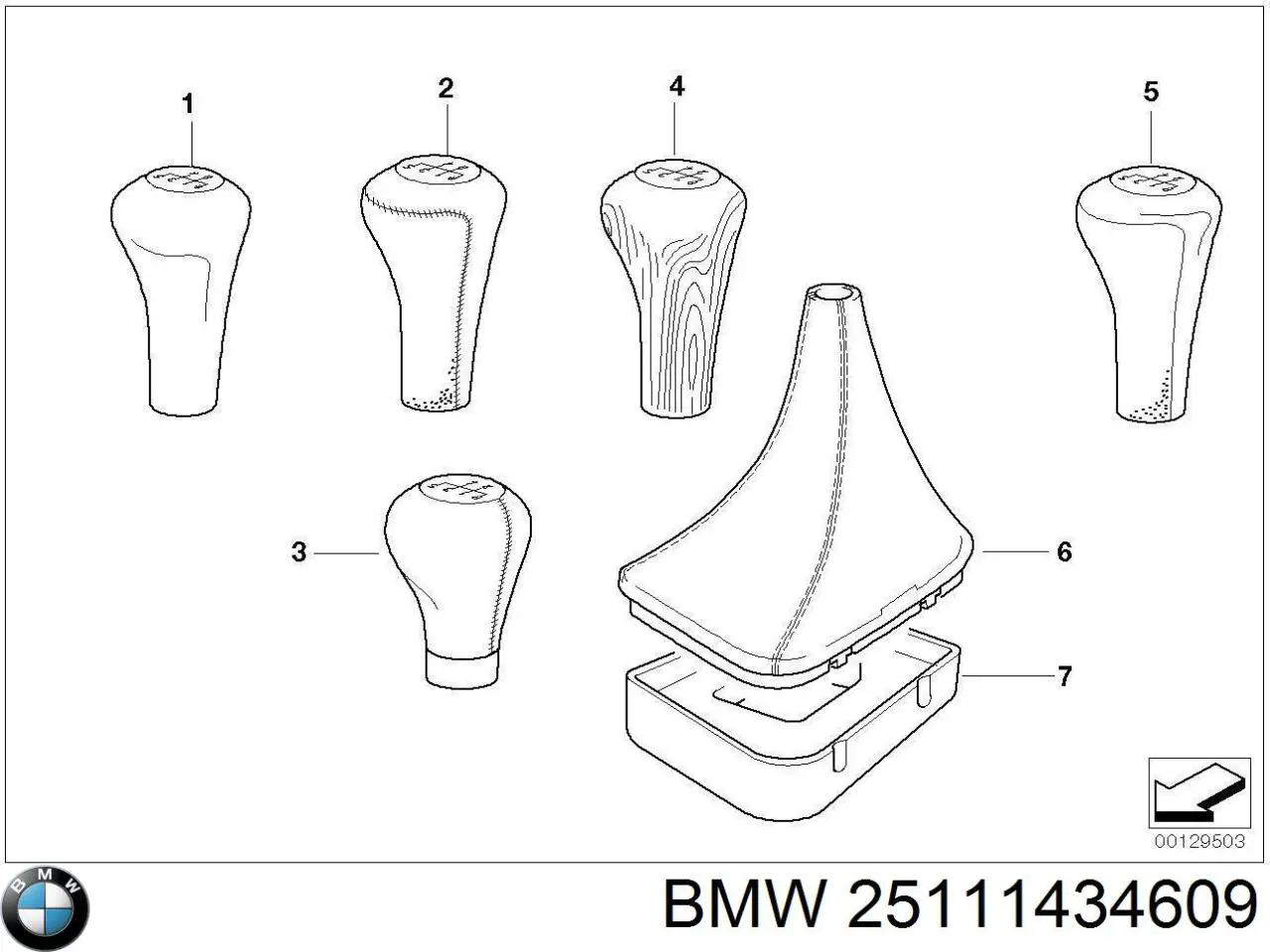 Cabo da avalanca da Caixa de Mudança BMW 25111434609 preço, a partir de 21,90 USD