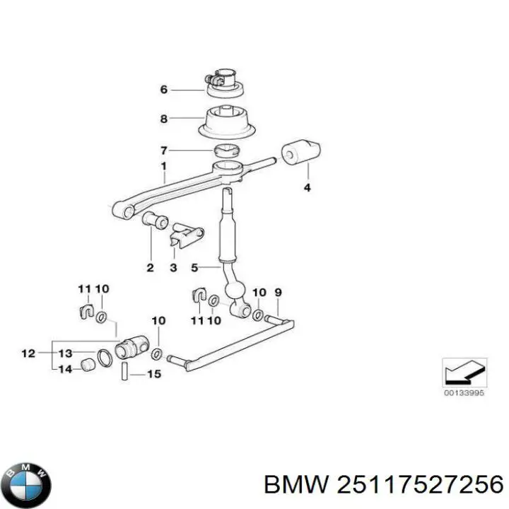 25117527256 BMW Avalanca de mudança