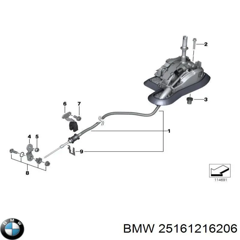 Compre 25161216206 BMW 