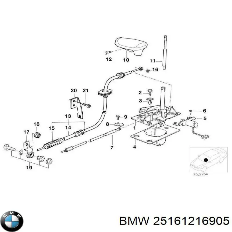 Compre 25161216905 BMW 