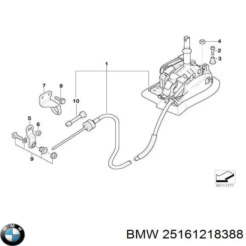Mecanismo de mudança (ligação) BMW 5  E34