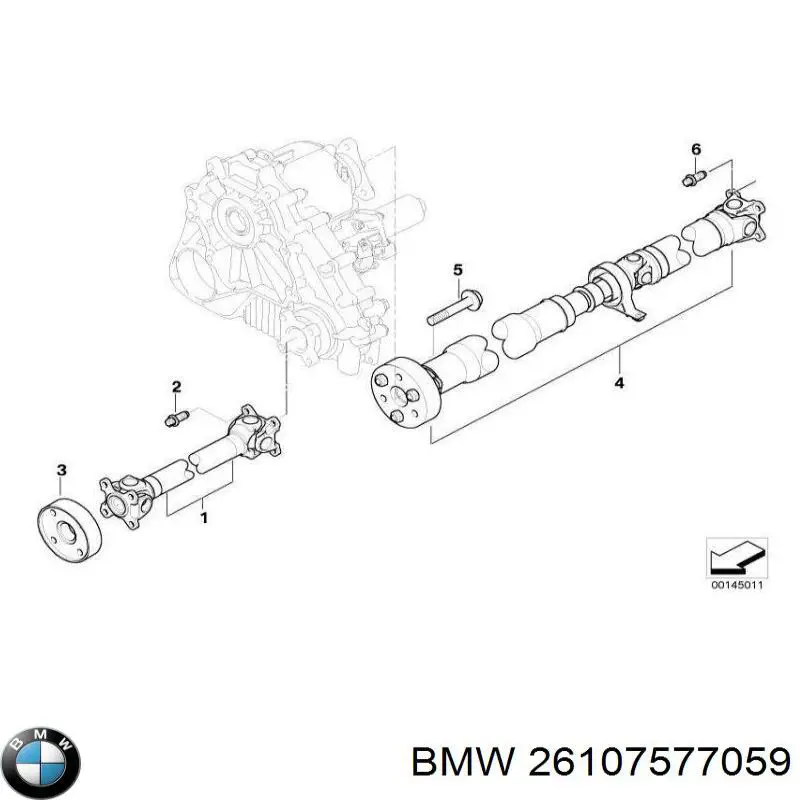 Junta universal traseira montada BMW 26107577059 preço, a partir de 345,66 USD