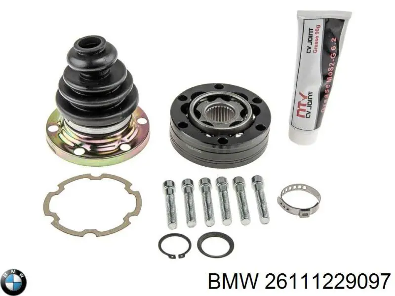 Compre 26111229097 BMW Junta homocinética traseira da junta universal traseira