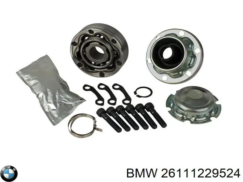 Compre 26111229524 BMW Junta homocinética traseira da junta universal traseira