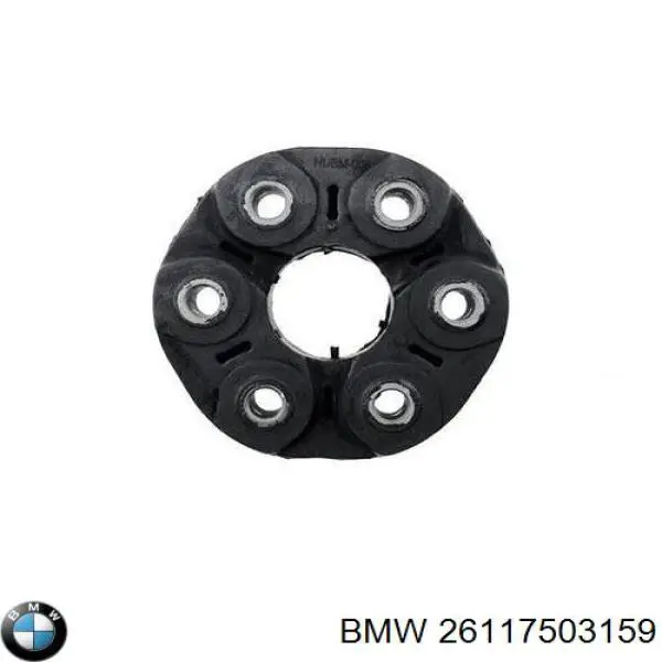 26117503159 BMW Acoplamento elástico dianteiro do veio de transmissão