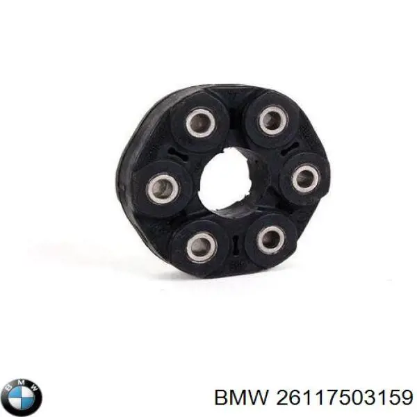 Compre 26117503159 BMW Acoplamento elástico dianteiro do veio de transmissão