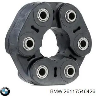 26117546426 BMW Acoplamento elástico dianteiro do veio de transmissão