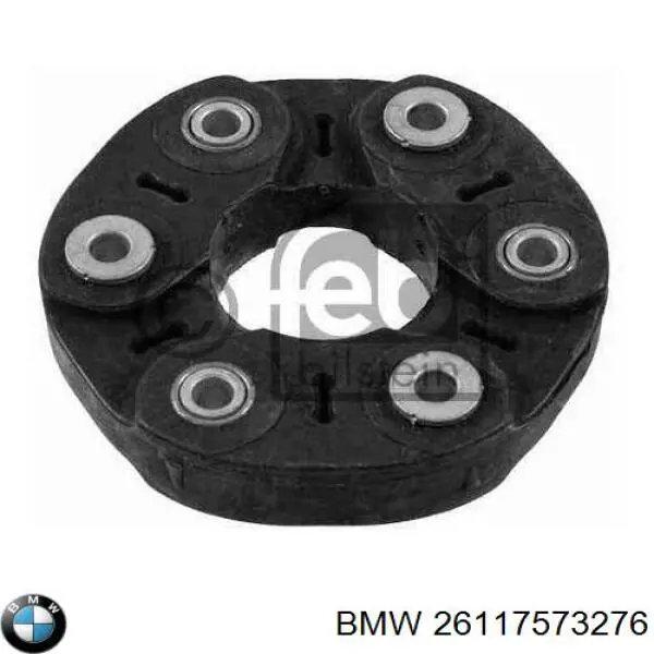 Compre 26117573276 BMW Acoplamento elástico dianteiro do veio de transmissão